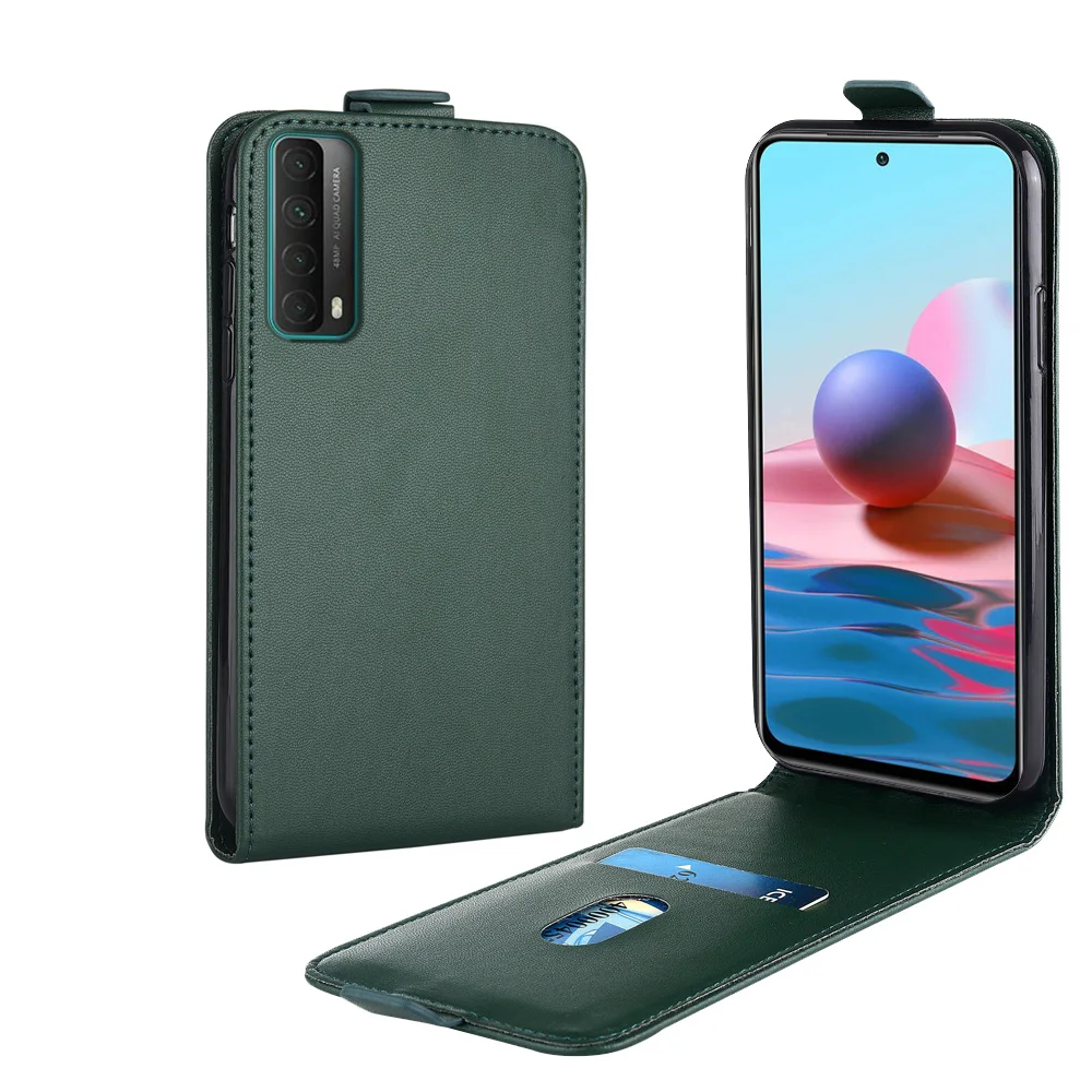 Раскладной кожаный чехол для Huawei Y7a, Вертикальный чехол для Y7a Y7A Y7a, чехол для телефона