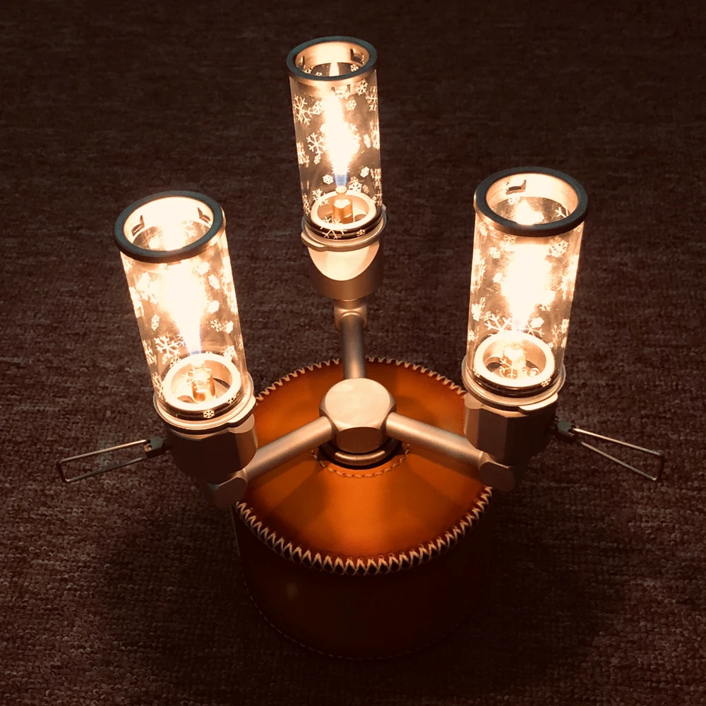 Лампа для кемпинга газовый фонарь садовый ярд праздничный светильник мини огня