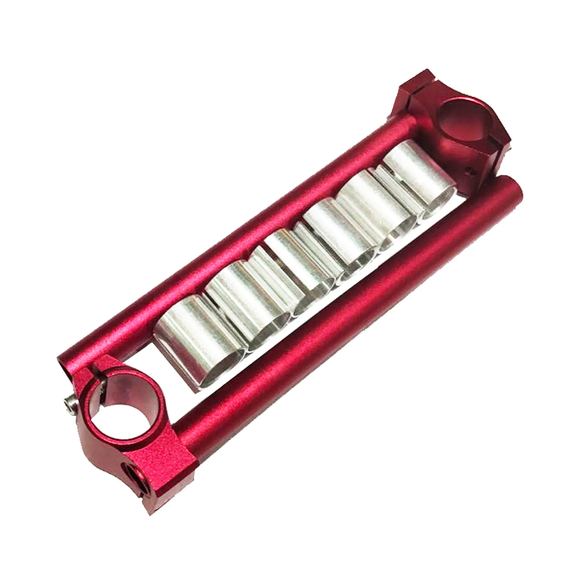 Мотоцикл руль гоночный Регулируемый CNC менее 30 мм Универсальный зажим на Ons вилка