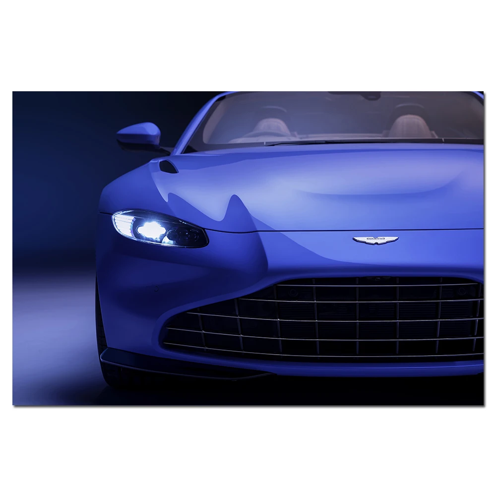 

Aston Martin Vantage Roadster спортивный автомобиль постер печать для домашнего декора Настенная картина для гостиной Декор холст живопись