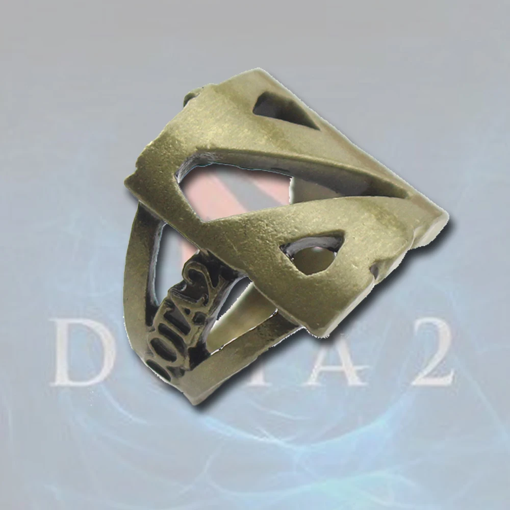 Новые американские размеры 8 кольца DOTA 2 4 цвета бронзовые соединительные унисекс
