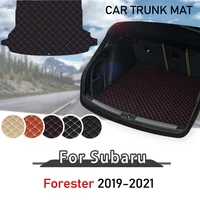 for subaru forester 2019 2020 2021 car trunk mats dust proof car boot pad cargo liner boot pad trunk floor mat rear trunk mat