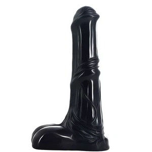 Толстый дикий огромный лошадиный фаллоимитатор, животное, Пенис с большой попой, секс-игрушка для взрослых для женщин или пар, мастурбация, флирт, фетиш