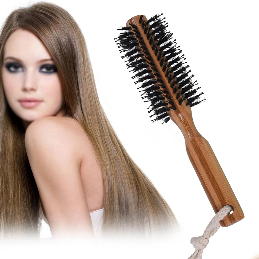 Профессиональная расческа для парикмахерской утолщенная деревянная волос из