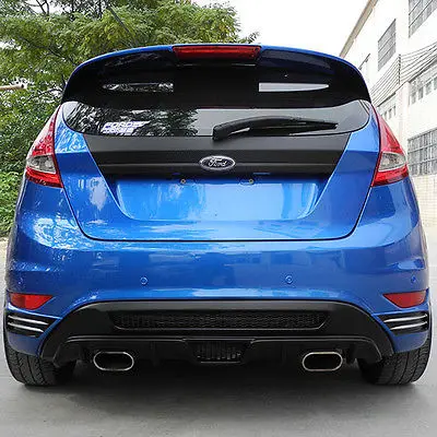 Fiesta MK7 задний спойлер на крыло крышу светодиодный светильник кой для Ford Hatcback 2008-2012