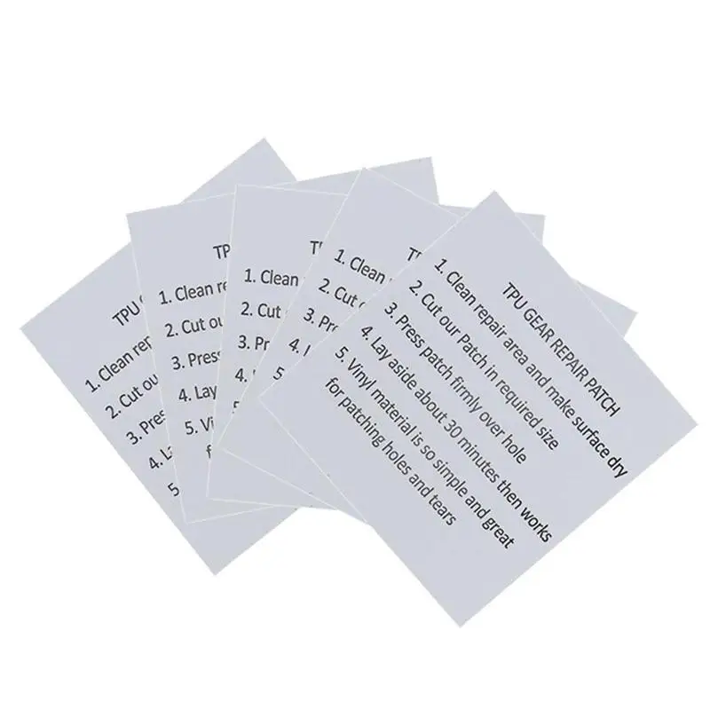 

5PCS/Pack Swimming Float Repair Kit Puncture Repair Patch Glue Kit Adhesive For Inflatable Toy Pools Float Air Bed Dinghies