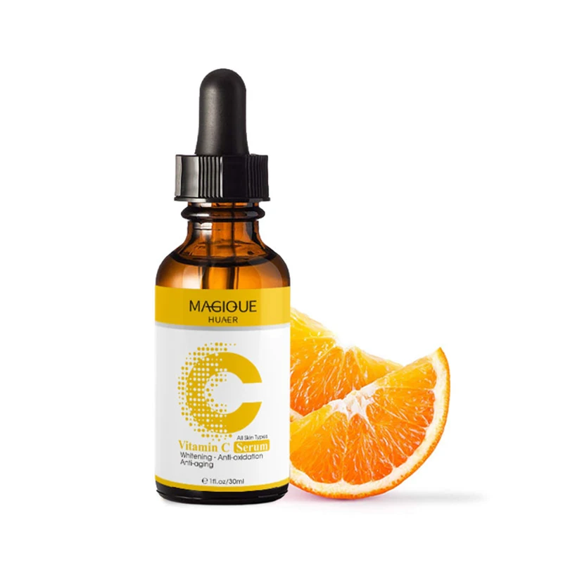 

Vitamin C Facial Serum Brightening Whitening Anti Acne Face Serum Hyaluronic Acid Moisturizing Pore Minimizer Serum Beauty