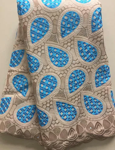 Высококачественная швейцарская вуаль кружева в Швейцарии хлопковая Африканская