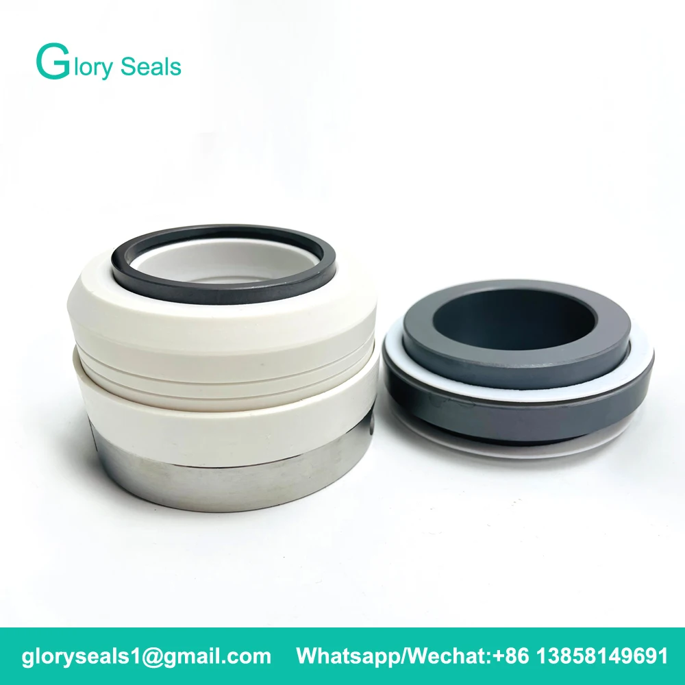 

WB2-30 WB2/30 Bellows Mechanical Seals PTFE For Chemical Pump Corrosion Resistant With Double Stage Seal Material: SIC/SIC/PTFE