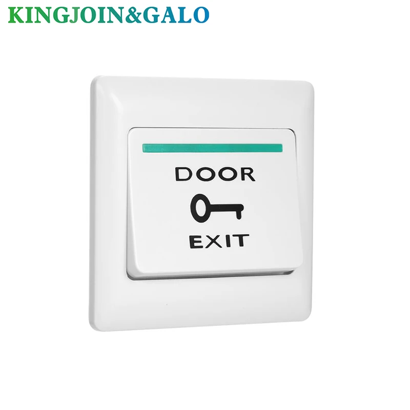 Переключатель NO/NC Кнопка &quotExit&quot для дверного замка система контроля доступа