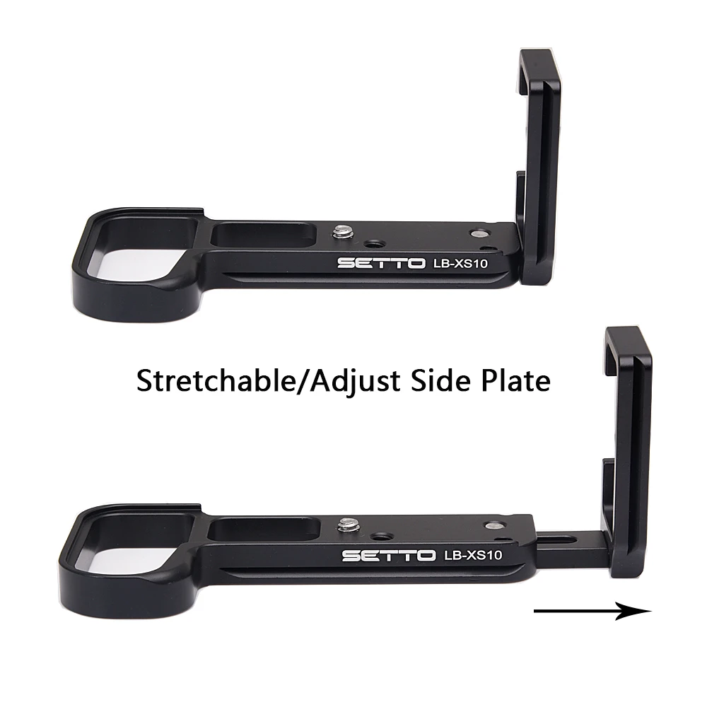 X S10 Г образный кронштейн пластины с Quick Release кабель коммутатор доступа от портрета