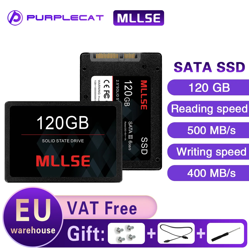 MLLSE SATA 3 Ssd 120 ГБ Hdd 2 5 жесткий диск дюйма Внутренний твердотельный накопитель для