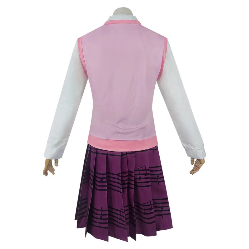 Новинка костюм для косплея Akamatsu kaede Danganronpa V3 женская форма