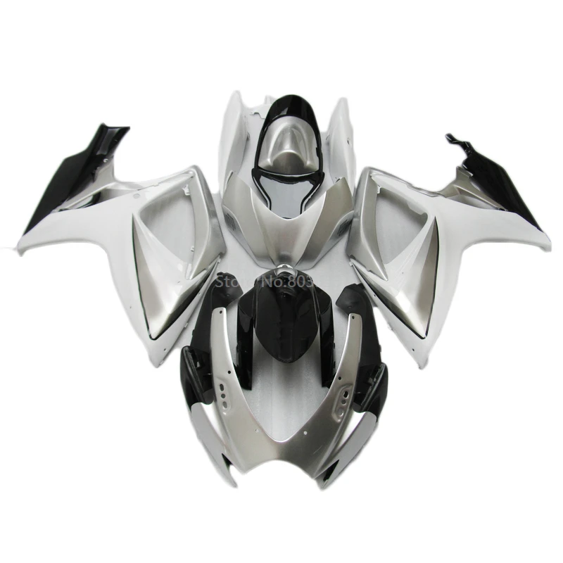 

Комплекты обтекателей с верхним отверстием, подходят для 2006 2007 SUZUKI GSXR600 750 K6 K7 белый черный обтекатель для мотоцикла gsxr600 06 07 MU70