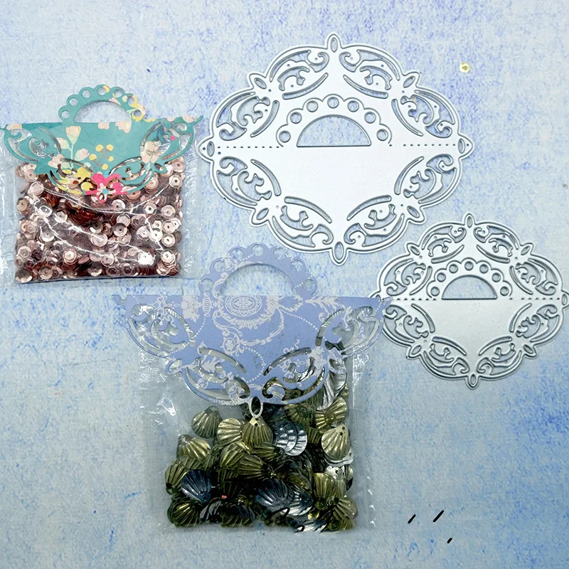 Bunnymoon Цветочная сумка металлические режущие штампы трафарет с тиснением для