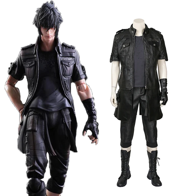 

Kingsglaive Final Fantasy XV Cosplay Costume Noctis Lucis Caelum Cosplay Costume Halloween Carnival Party Full Sets Custom Made