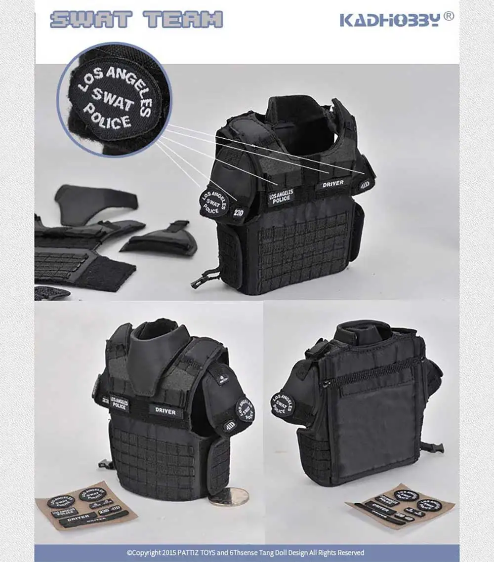PATTIZ High-end моделирование 1/6 масштаб военный Solider SWAT break ручной набор солдат модель фигурки сборные игрушки для детей