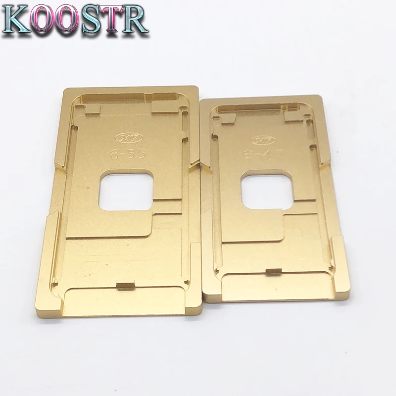 Новая точность 2 шт. для iphone 8g 8plus вакуумная металлическая Форма ламинатора ЖК