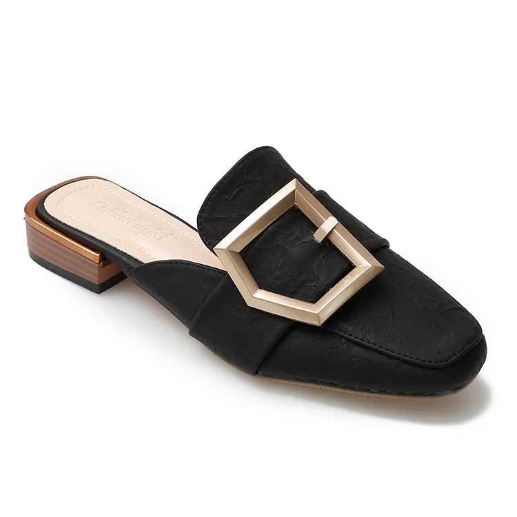 

Fashion Slippers Women Flats 2021 New Women Shoe Thick Heel Women Sandals Ladies Shoes and Sandals Plus Size Women Shoes Summer