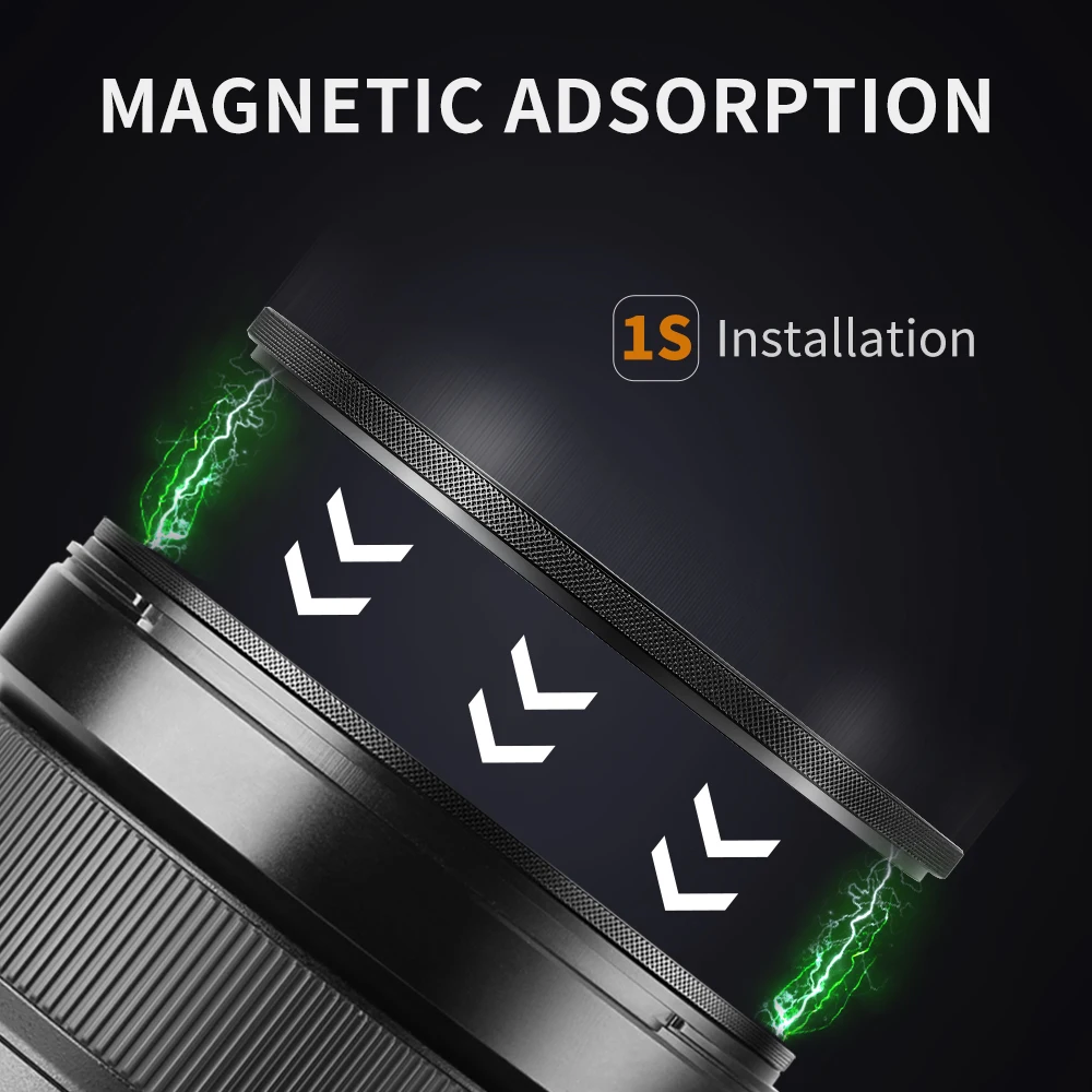 K & F Concept ND8 52 мм 58 67 72 82 серии Nano-X магнитный фильтр для объектива HD