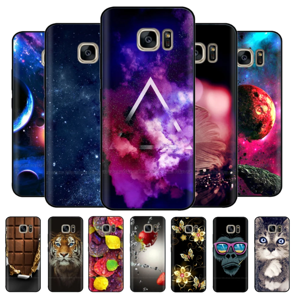 Силиконовый чехол для Samsung S6 G920 G920F G920A из ТПУ Galaxy Edge G925F G925I G925A G925T телефона |