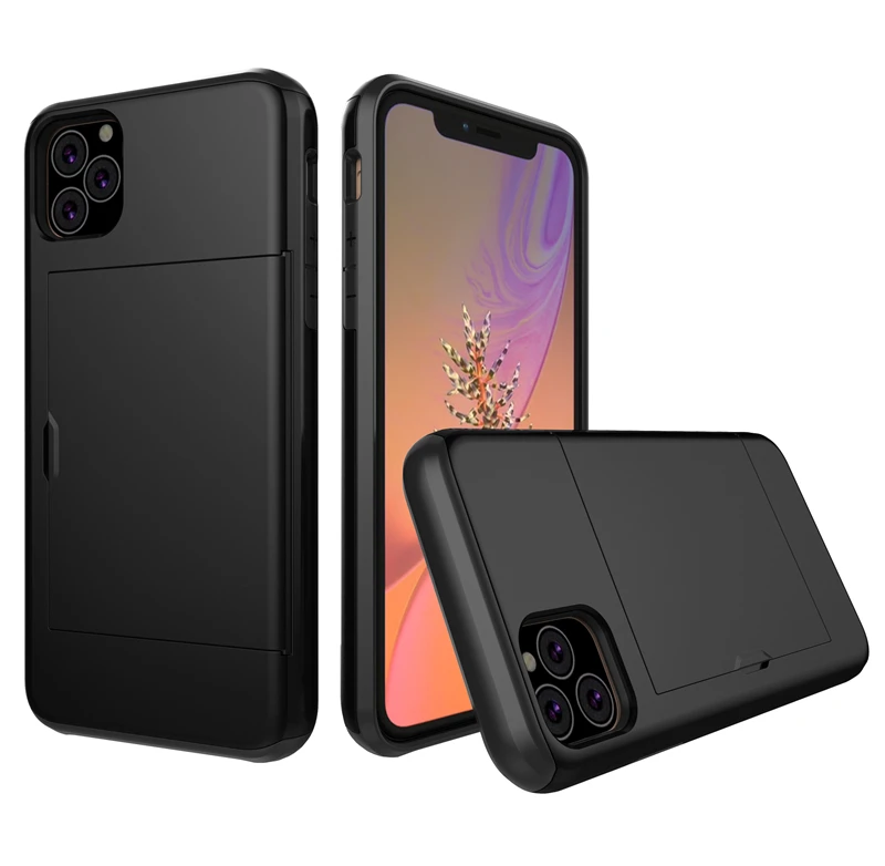 ISecret Spigen Slim Armor высокие противоударные ТПУ ПК Чехлы для мобильных телефонов с отделением для карт для iPhone 11 Pro Max X XS XR 8 7 6 6S Plus