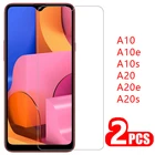 Чехол для samsung galaxy a10, a20, a10s, a20s, a10e, a20e, чехол из закаленного стекла, Защита экрана для a 10, 20 s, e, защитный чехол для телефона