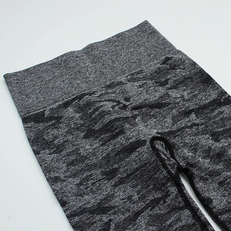 

Seamless Knitted Fitness Yoga Women'S Sports Pants Sexy Hips Leggings High Waist Sportswear Push Up Leggings Tights