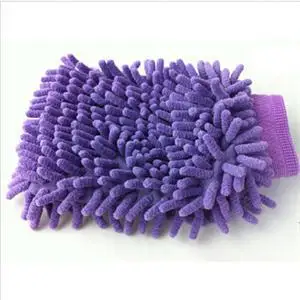 

1PC Cleaning Towel Double Sided Mitt Microfiber Car Auto Dust Washing Cleaning Glove Towel