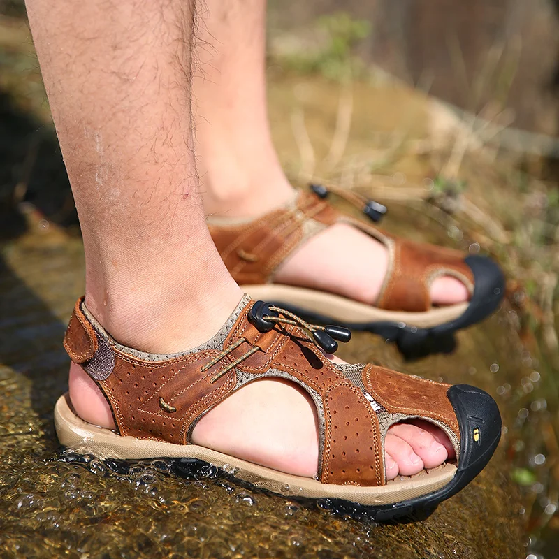 

masculina summer rubber outdoor comfort gladiator on man shoes beach para slip de casual praia slippers shoe male for roman s