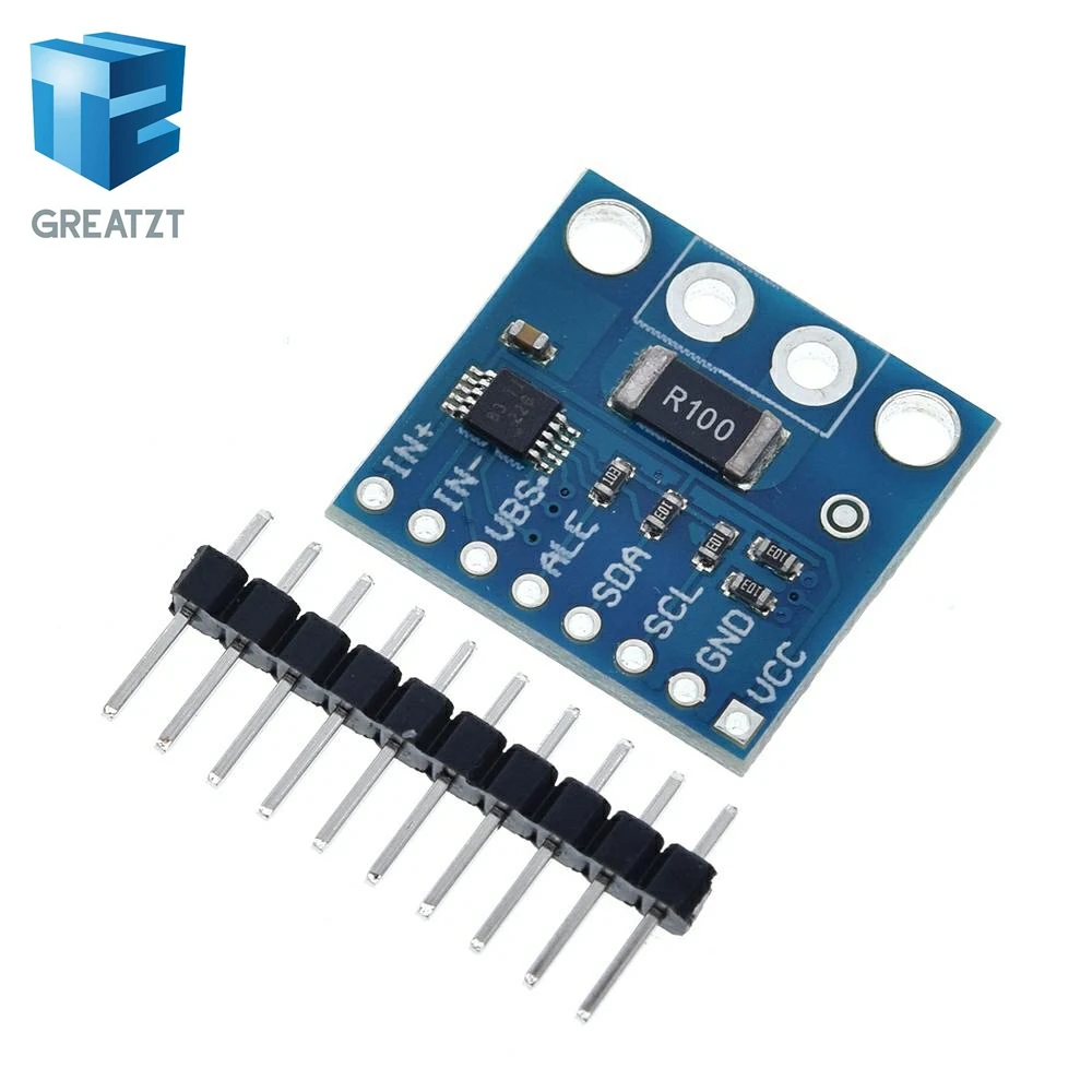 GREATZT INA226 IIC I2C двухнаправленный модуль датчика мониторинга тока/мощности для