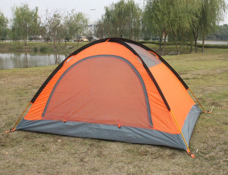 FLYTOP 4-сезонные туристические палатки для отдыха на открытом воздухе, двухслойная алюминиевая палатка с полюсом, зимняя ветрозащитная Водонепроницаемая семейная палатка для 2-4 человек