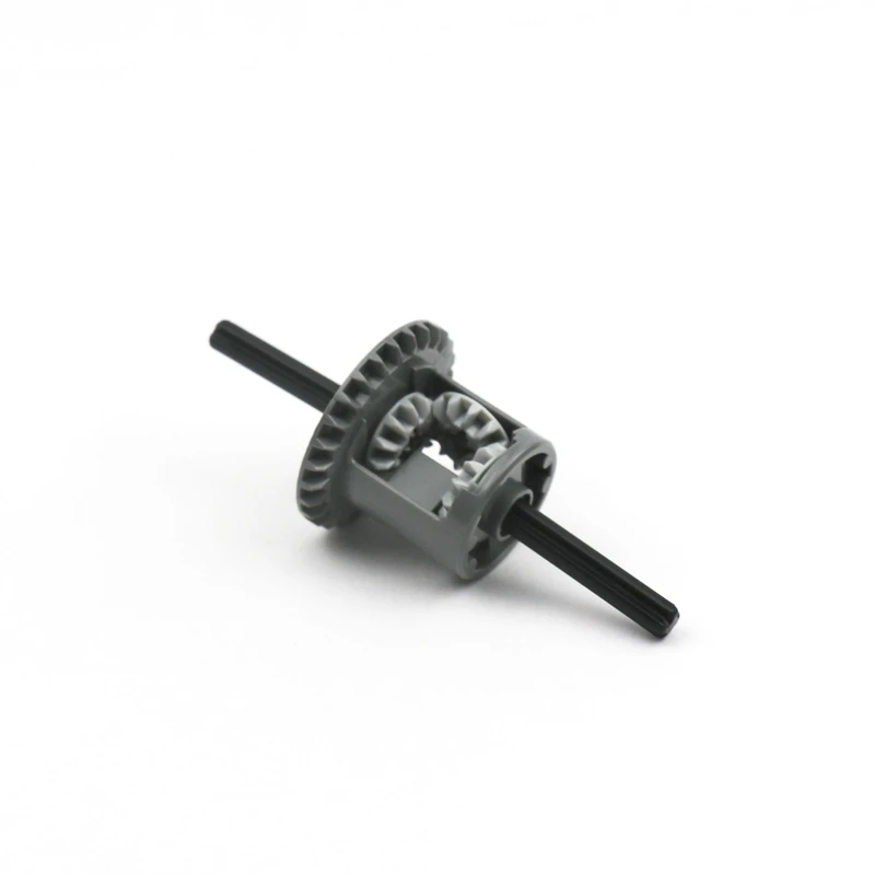 Новый набор деталей MOC технических блоков с дифференциальными шестернями, набор рамы и упаковка.