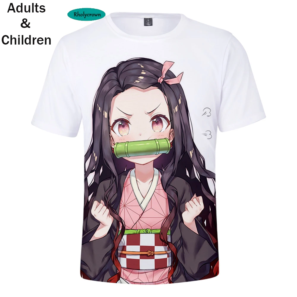 

3D Comic Demon Slayer T-shirt Men Women New Fashion Kids t shirts Casual 3D Kimetsu no Yaiba Popular Boys Girls Tees Tops