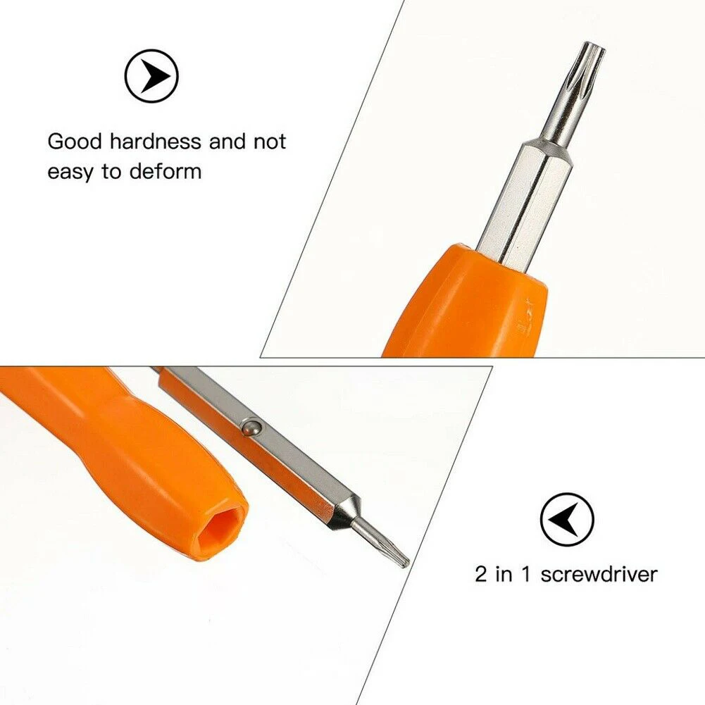 

2 In 1 Ergonomic Hand Tools Screwdriver Replacement Accessories Security With Bits Multifunction Alloy Steel For Ring Doorbell
