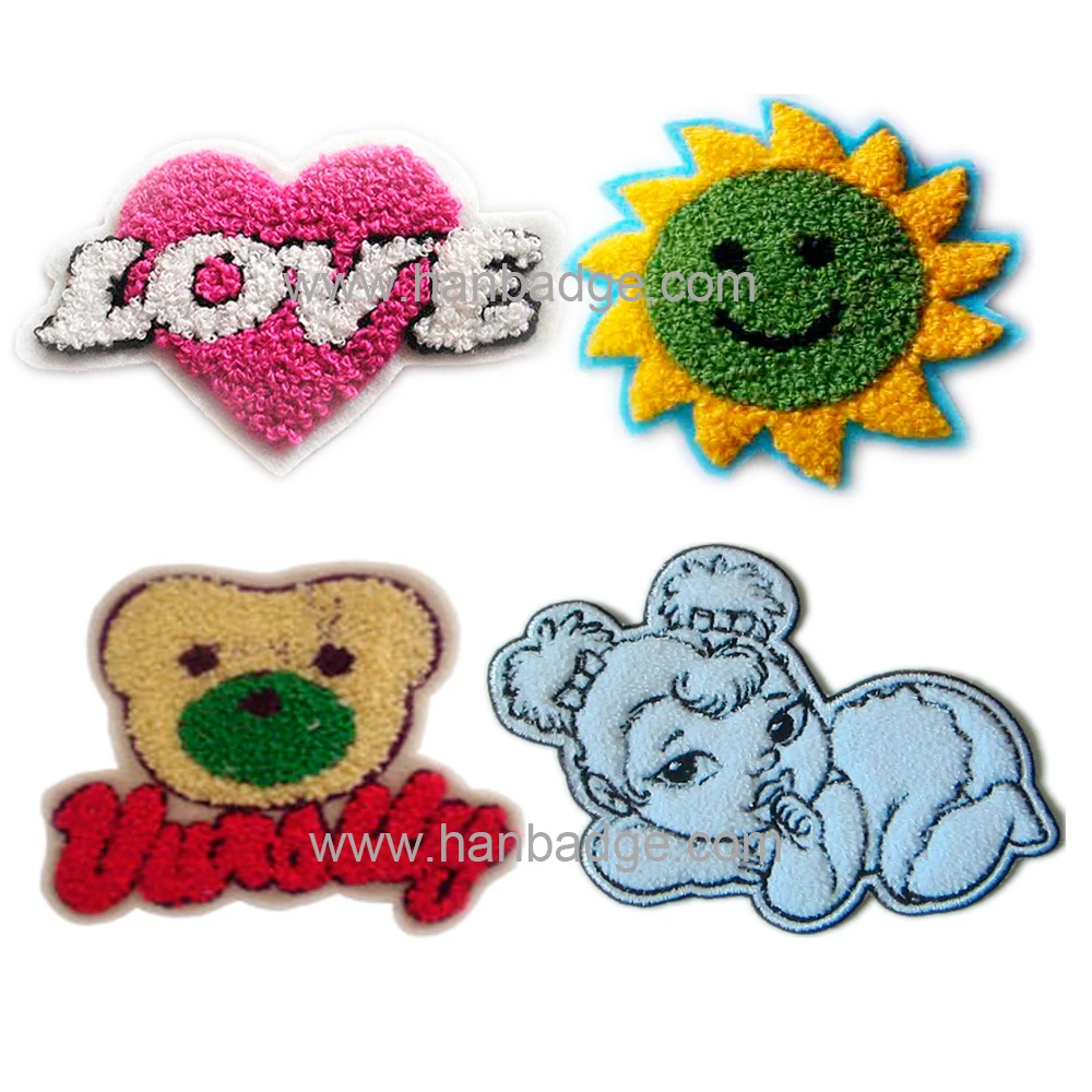 Пользовательский синель патч вышитый значок эмблема с вашим индивидуальным