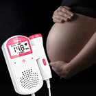 Допплер детский ультразвуковой допплер портативный детектор сердечного ритма Модернизированный 3,0 МГц детектор домашний монитор для беременных плодов