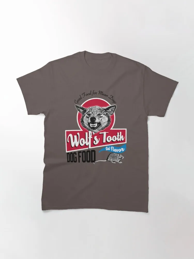 

Футболка женская классическая с изображением зубов волка