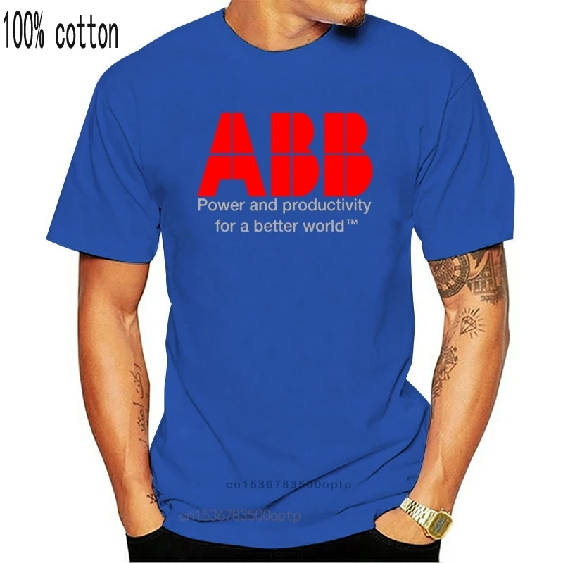 

Новая Черная футболка ABB Power and Performance 02