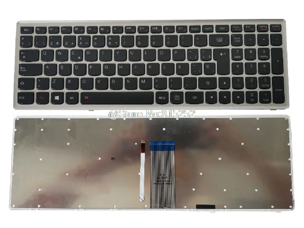 

Laptop Keyboard For Lenovo Z710 U510 English US Spain SP Turkey TR Hungary HU HG Belgium BE Nordic NE Czech CZ Backlit