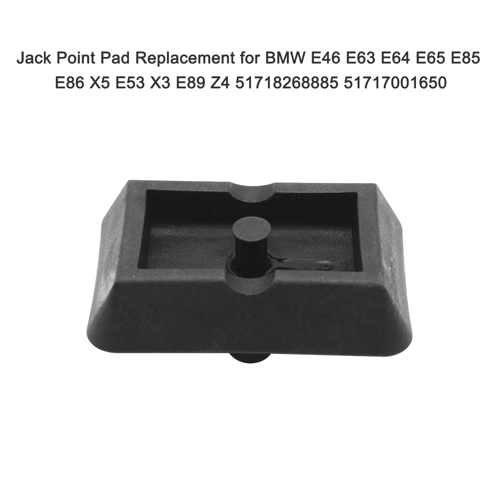 Jack Point Pad Jacking Support Plug Lift Block for BMW E46 E63 E64 E65 E85 E86 X5 E53 X3 E89 Z4 51718268885 51717001650 |