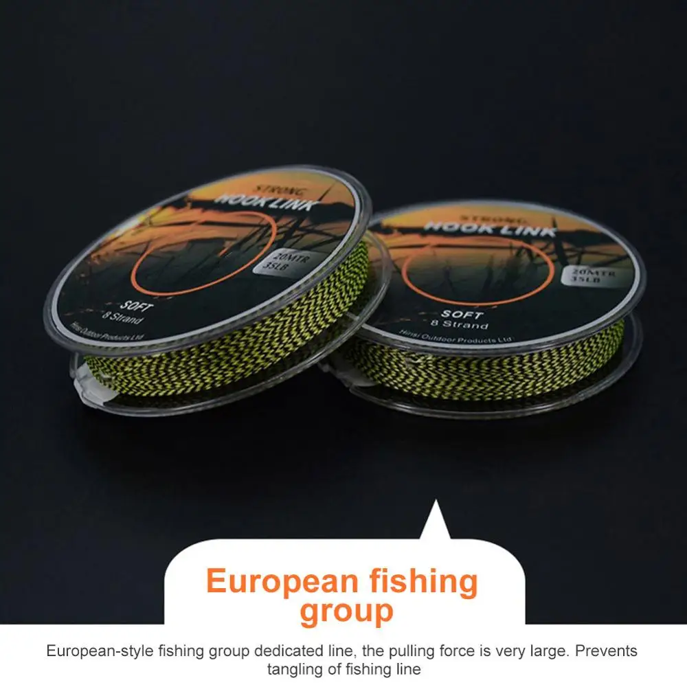 Лучшая однонитевая нейлоновая рыболовная леска 20 м/65 футов плетеная проволока