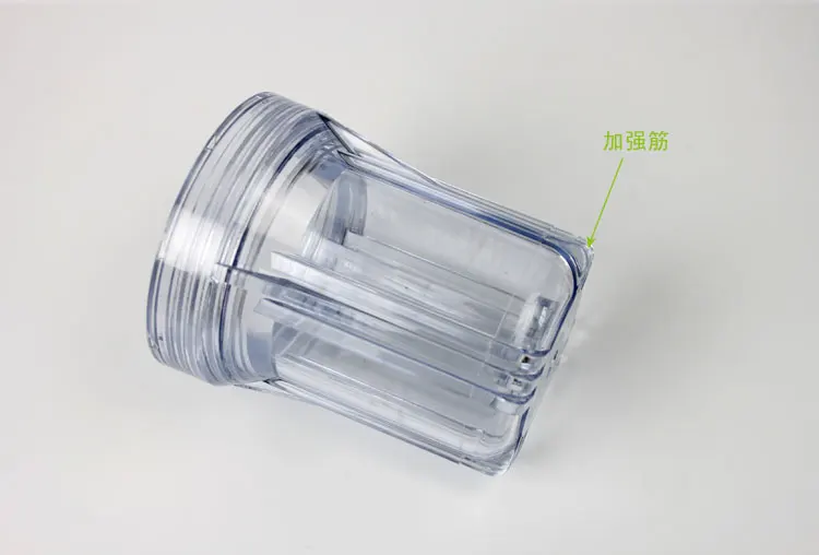 

Filter Filling Machine Accessories 5 Inch Transparent Filter Bottle Filter