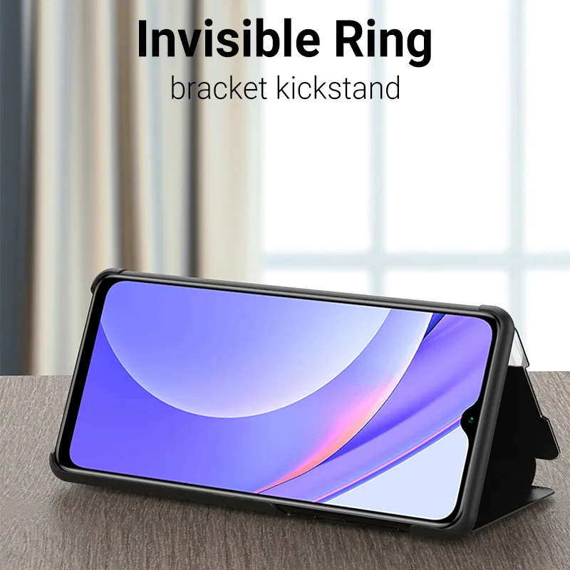 smart case for xiaomi mi 11t poco x3nfc phone case on pocox3 x 3 pro pocophone f3 m3 flip leather window view stand holder cover free global shipping