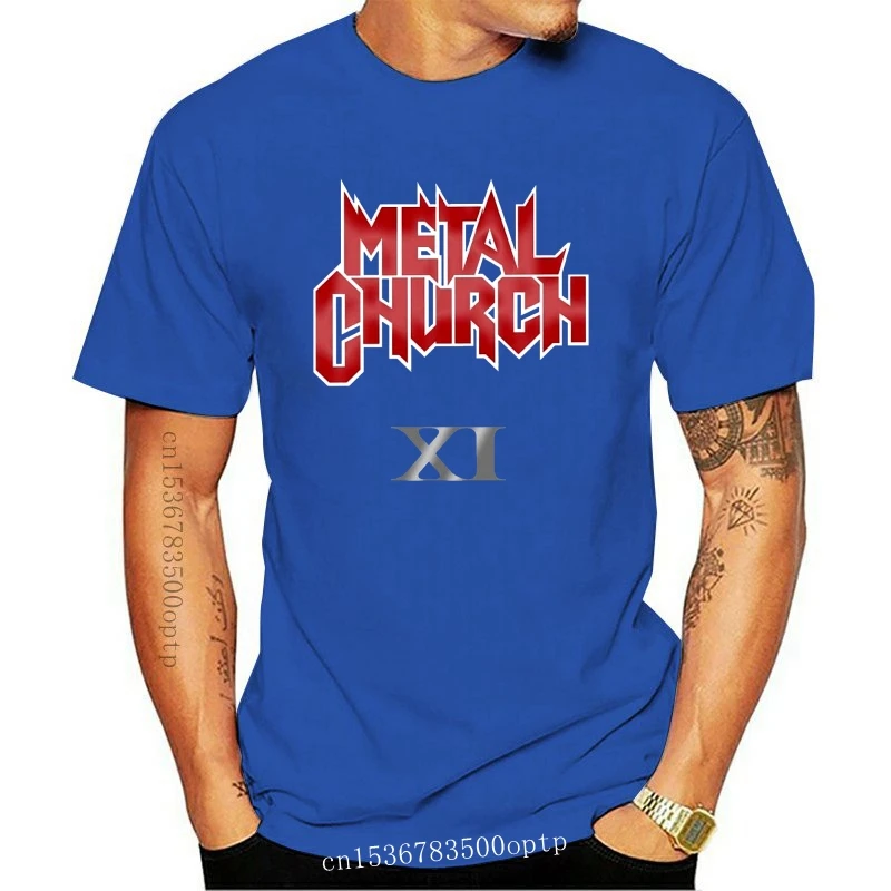 

New 2021 Metal Church Xi Heavy Metal Band Album Men'S Black T-Shirt Size S To 3Xl Streetwear Tee Shirt