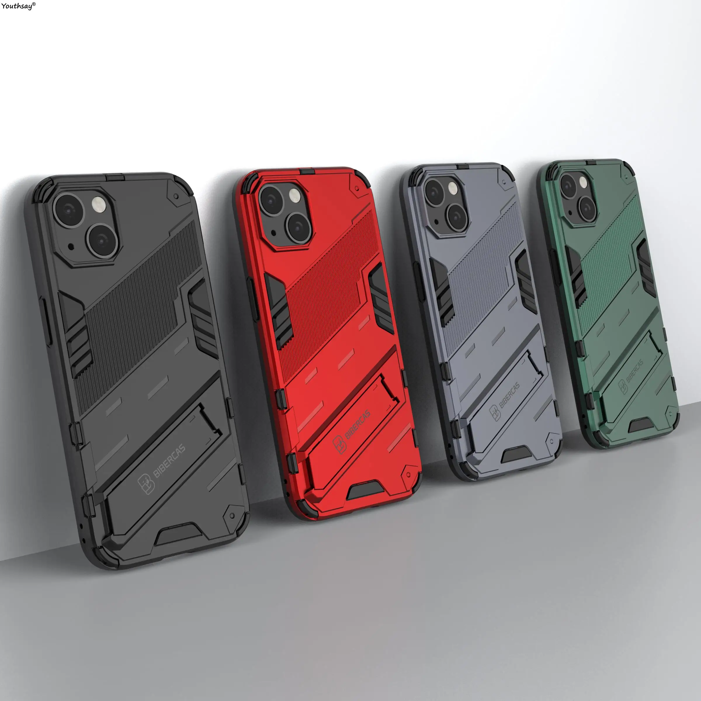 PUNK Phone Case For iphone 13 Cover Case For Apple Iphone 13 Funda Shell Coque Armor Shockproof Bumper For Apple Iphone 13