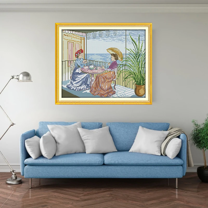 Набор для вышивки сделай сам с хлопковой нитью | Дом и сад