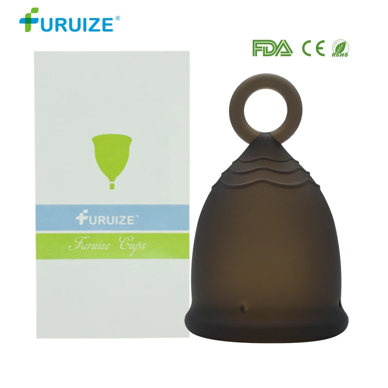 1 Transparent Black Newest Model Women Cup Medical Grade Silicone Menstrual Cup Feminine Hygiene Copa menstrual Lady Cup Health Care Period Cup Sale - Цвет: 1 Transparent Black