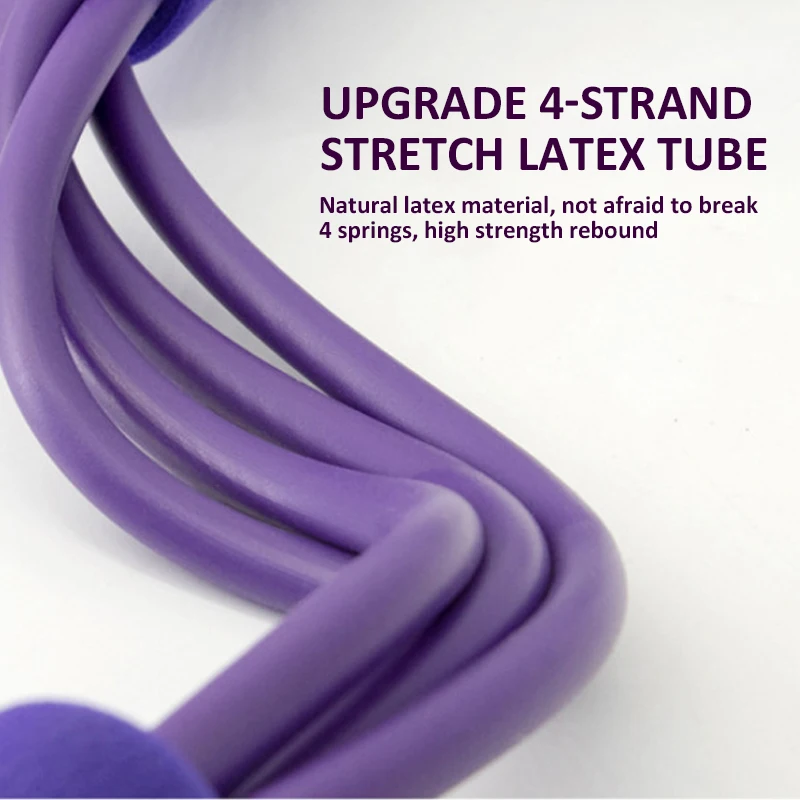 Многофункциональный четырехтрубный съемник для педалей ног эластичный фитнеса