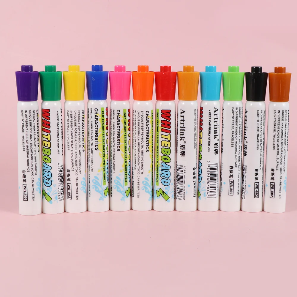 

Стираемые маркеры, 2 коробки/24 шт., ручки для рисования и письма, для школы и офиса